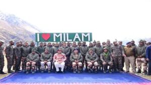 सीएम धामी पहुंचे चीन सीमा पर, आईटीबीपी जवानों से की मुलाकात – कहा, सीमांत क्षेत्र बनेगा नया टूरिज्म हब