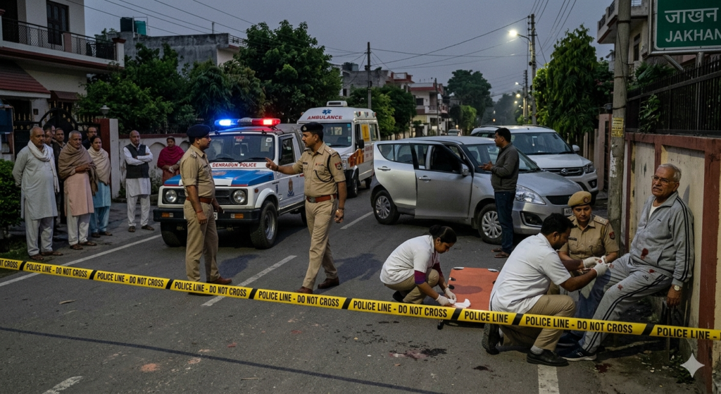 देहरादून में सनसनी: मसूरी रोड पर ‘रोड रेज’ ने ली रिटायर्ड ब्रिगेडियर की जान, स्कॉर्पियो और फॉर्च्यूनर के विवाद में चली गोलियां