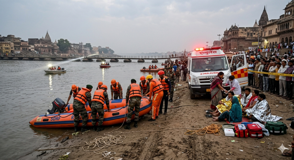 वृंदावन में बड़ा हादसा: यमुना में नाव पलटने से पंजाब के 10 श्रद्धालुओं की मौत, सेना और SDRF का रेस्क्यू ऑपरेशन जारी