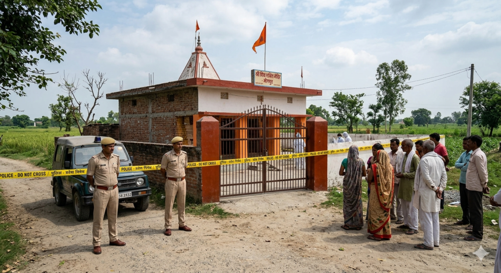 हरिद्वार: आस्था के केंद्र में खूनी खेल, मंदिर के भीतर पुजारी की निर्मम हत्या से सनसनी
