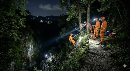 देहरादून: सहस्त्रधारा के पास दर्दनाक हादसा, 250 फीट गहरी खाई में गिरने से युवक की मौत, SDRF ने चलाया रेस्क्यू ऑपरेशन