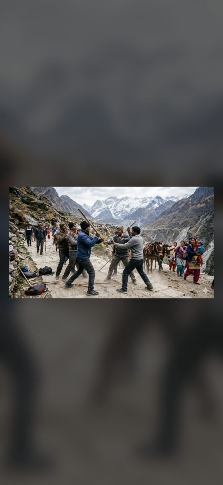 केदारनाथ पैदल मार्ग बना जंग का मैदान: लाठी-डंडे लेकर आपस में भिड़े घोड़ा-खच्चर संचालक, पुलिस ने 5 को दबोचा, लाइसेंस होंगे निरस्त
